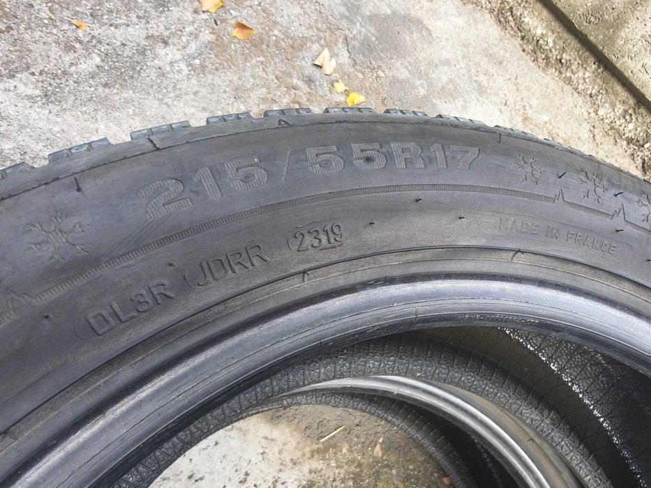 215/55/17 2бр.Dunlop Зимни гуми
