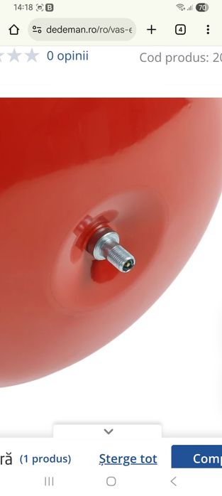 Vas de expansiune 35 L