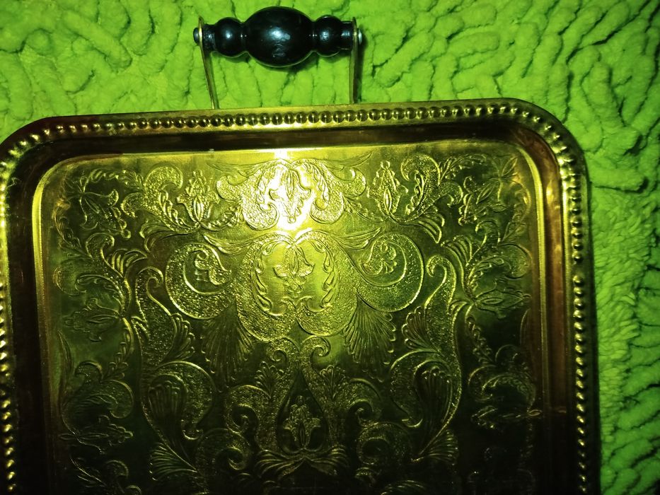 Поднос СССР , жёлтый