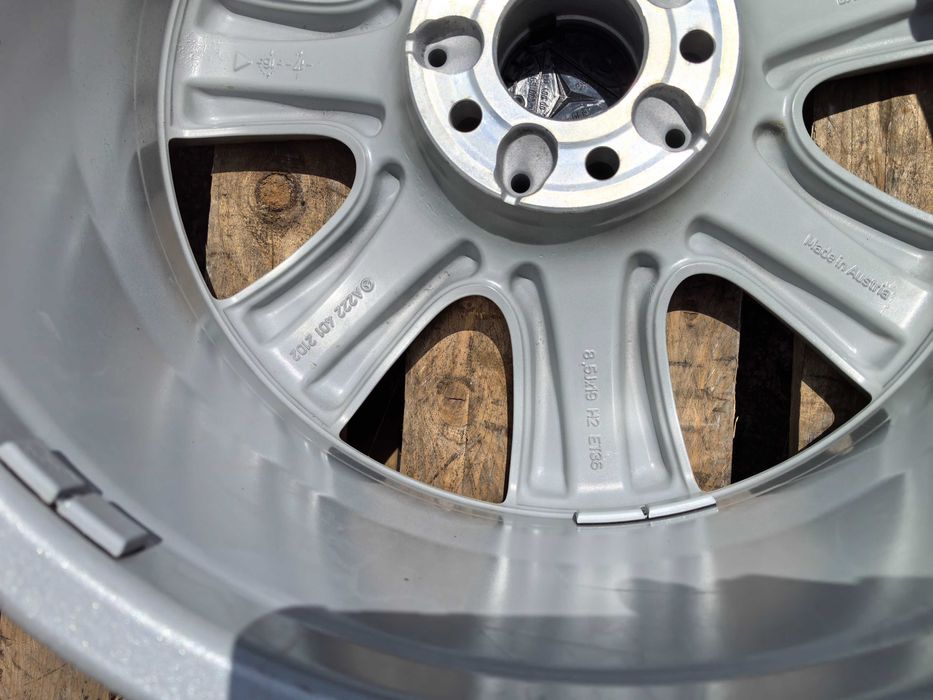 19 цола 5 х 112 мм Мерцедес Ес Класа 222 - 2 броя Чисто нови !