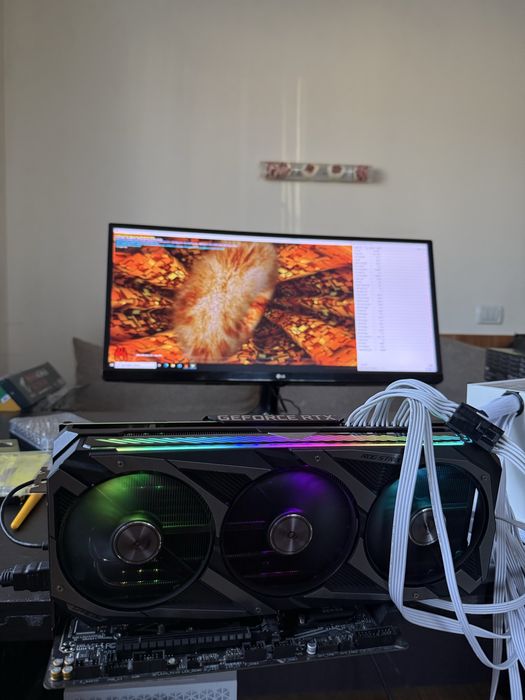 Placa Video RTX 3080ti Asus Strix OC