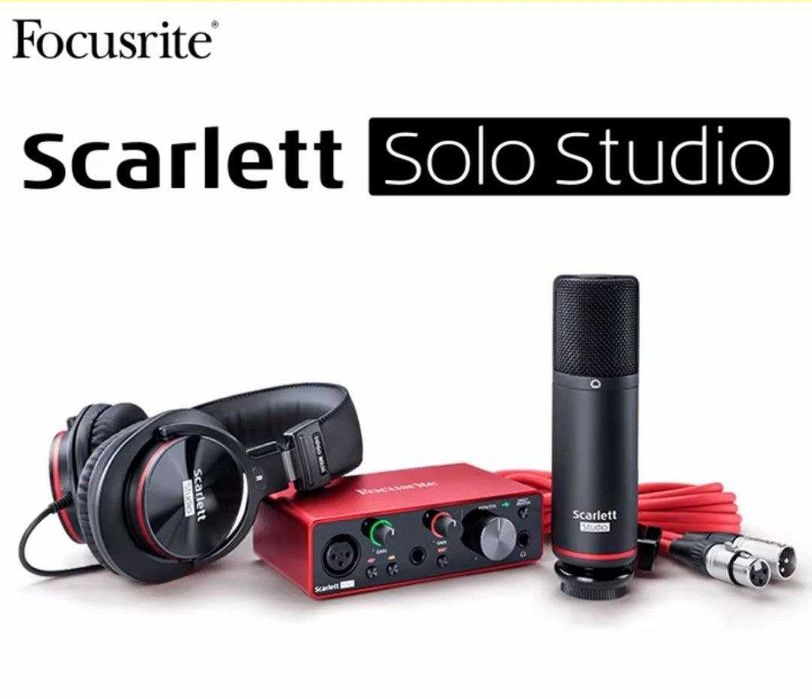 Scarlett 2i2 Studio 3rd Gen студийный комплект