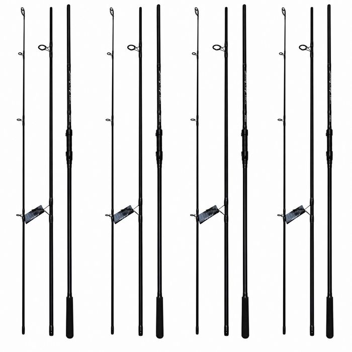 SET 4 Lansete 3,90metri PRO FL Strong Carp 3.5lbs 3segmente NEW 2026