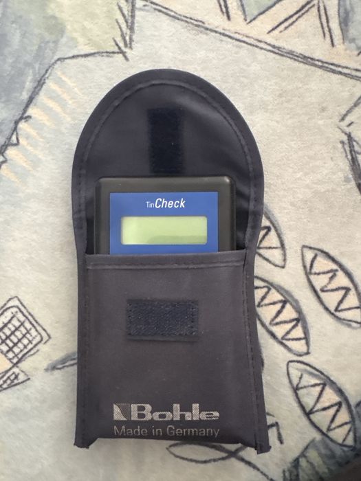 Bohle TinCheck tester sticlă / detector parte staniu geam