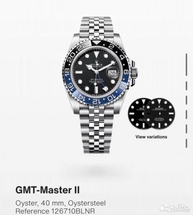 Часы Rolex GMT master || Batman 2026 год