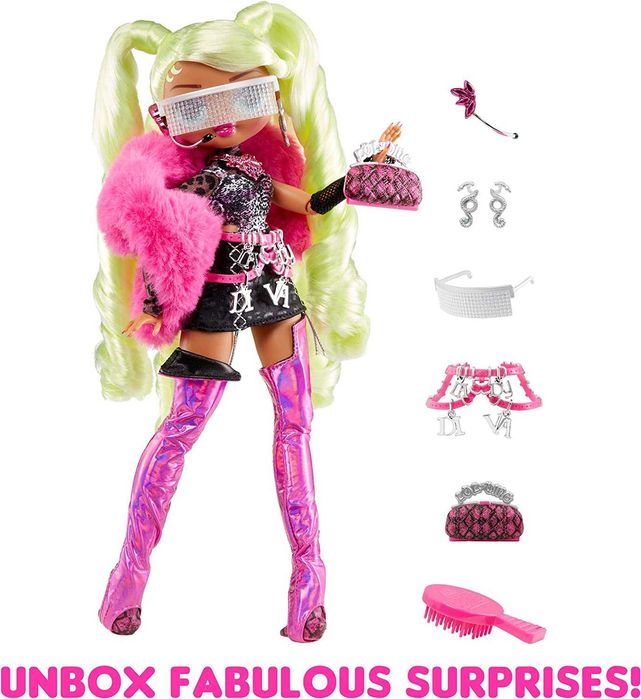 Оригинална кукла LOL Surprise OMG Fierce Lady Diva Swag аксесоари 29см