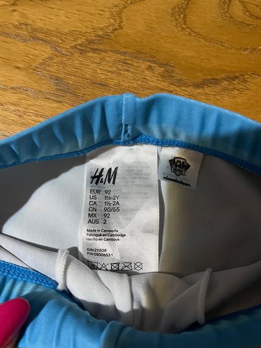 2 perechi costum de baie copii H&M