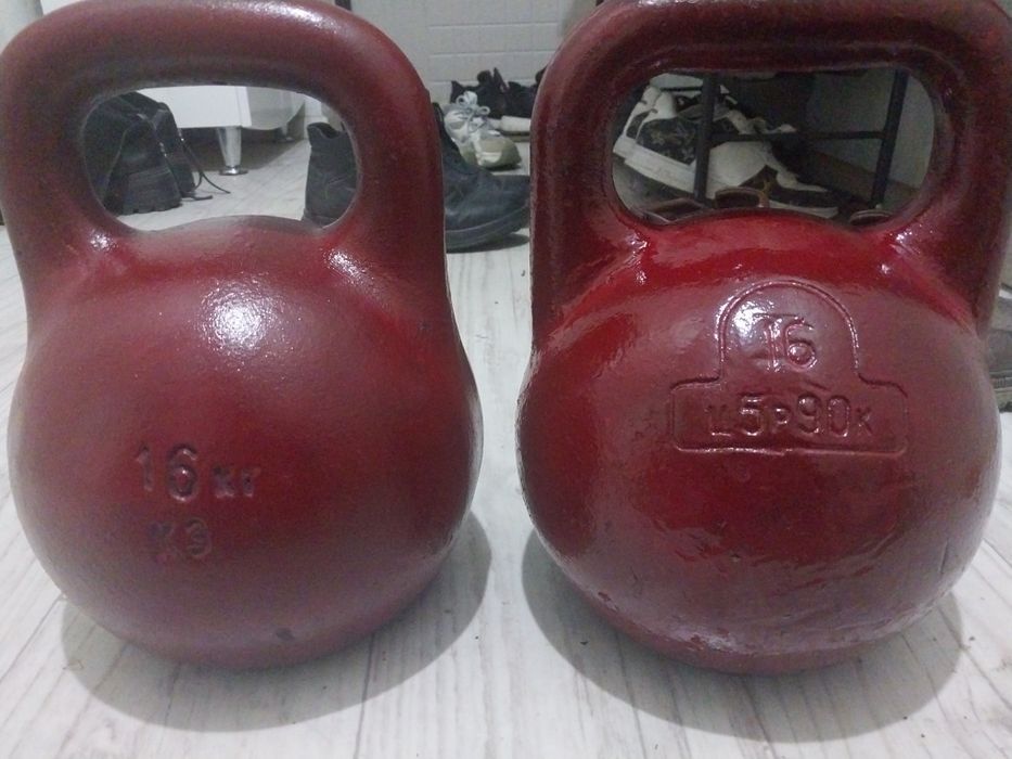 Гир 16кг. Советскии