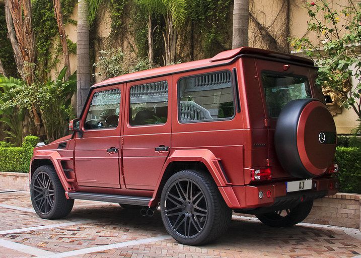 Спойлер таван BRABUS със лед стоп светлина за Mercedes G-class