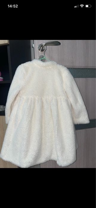 Set fetite/ rochie, poseta, palton 4 ani