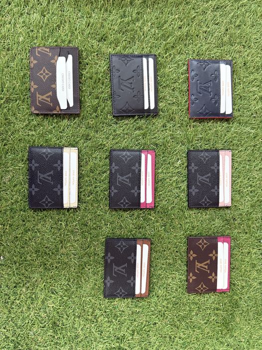 Дизайнерски Card Holder от естествена кожа