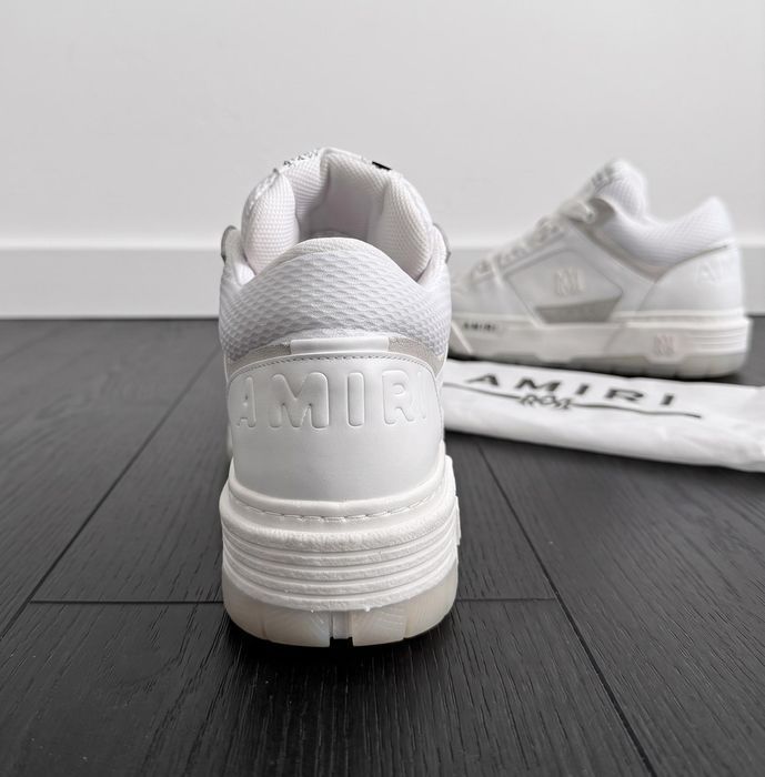 Adidasi Amiri MA1 Alb White - Full Box