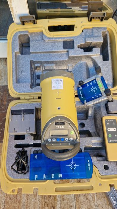 Nivela laser pt canalizare Topcon  TP - L6 raza verde