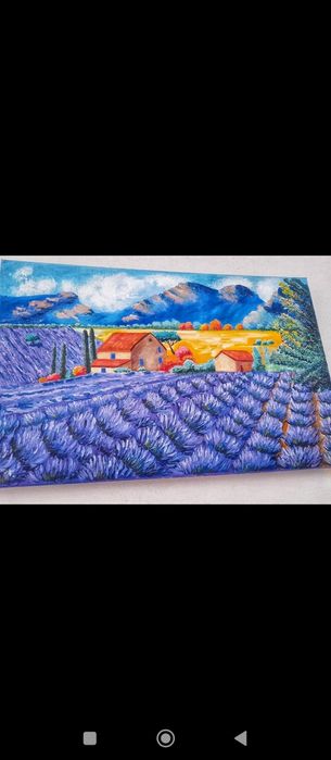 Картина масло на холсте.