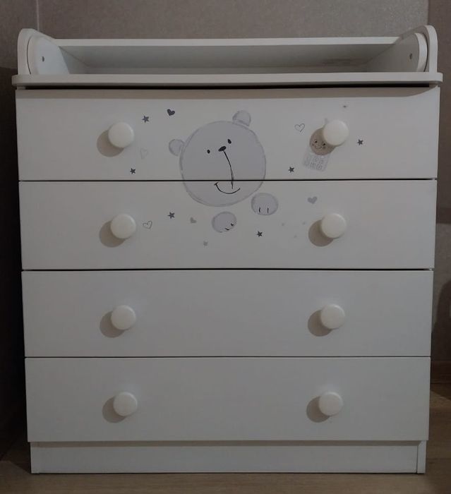 Комод детский с пеленальным столиком