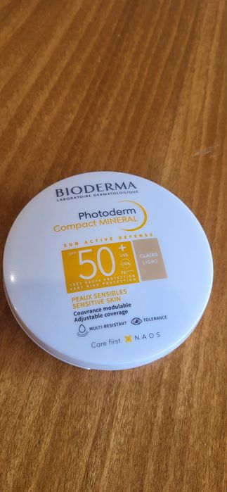 Пудра La roche и крем-пудра Bioderma