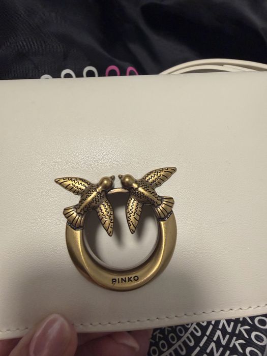 Оригинална  кожена чанта PINKO