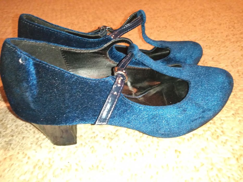 pantofi dama catifea