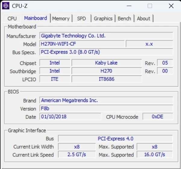 Дънна платка Gigabyte H270N-WIFI Mini ITX + Intel Core I7-7700 16GB RAM + Noctua NH-L9i Cooler