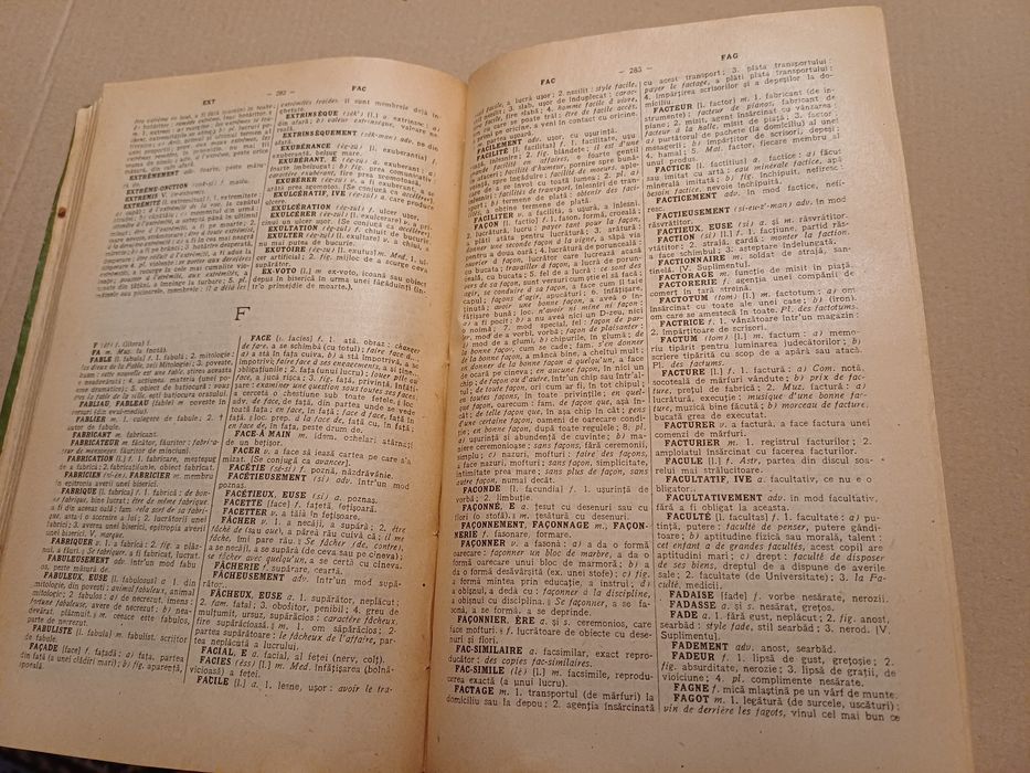 Dicționar Francez-Român 1921, Constantin Șăineanu – Ediție de Colecție
