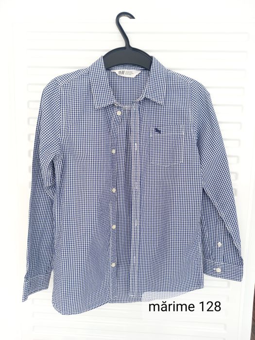 Cămăși băieți, mărimi 110, 128, 134