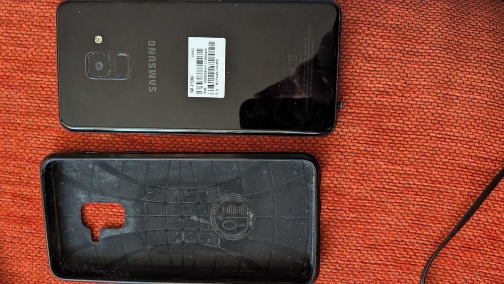 SAMSUNG А530F - (A8), с калъф и протектор