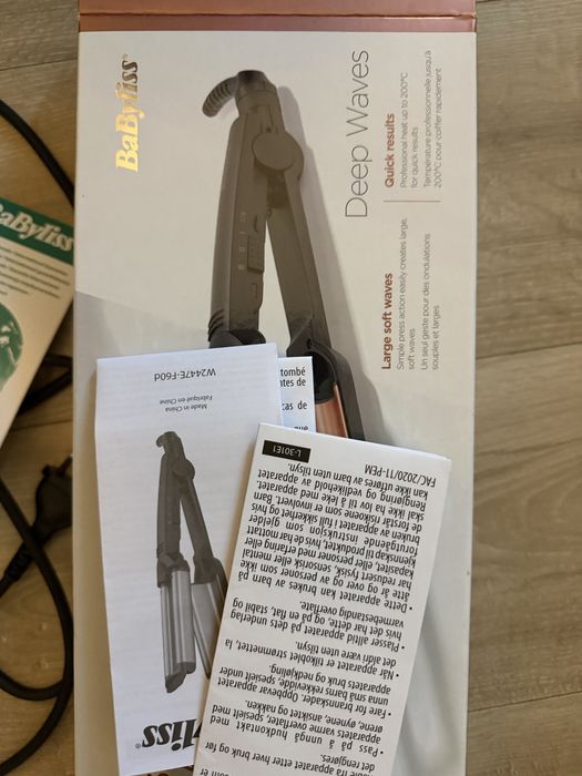 Ретро преса babyliss drep waves