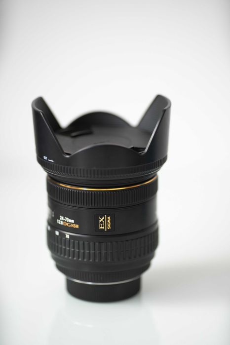 Obiectiv SIGMA 24-70mm f2.8 pt. Nikon EX DG HSM mk II FullBOX