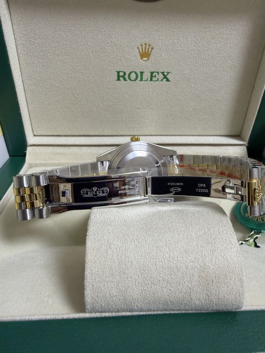 Ceas Rolex DATEJUST 40mm/Semigold/Black Dial