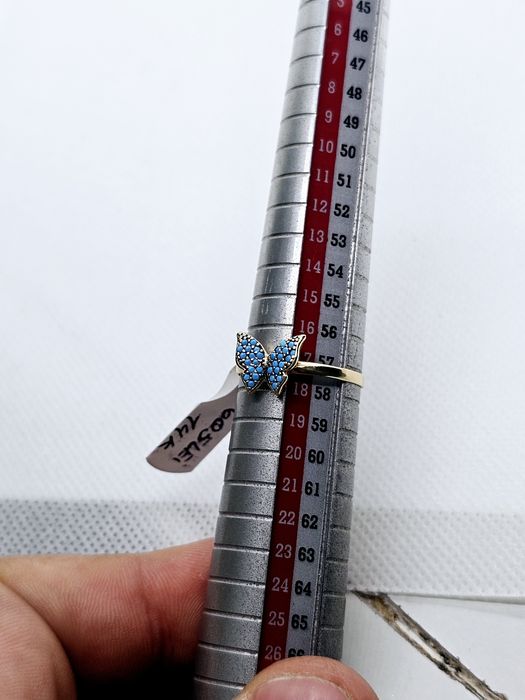 Vand inel dama din aur 14 k 1.44 g cod 125