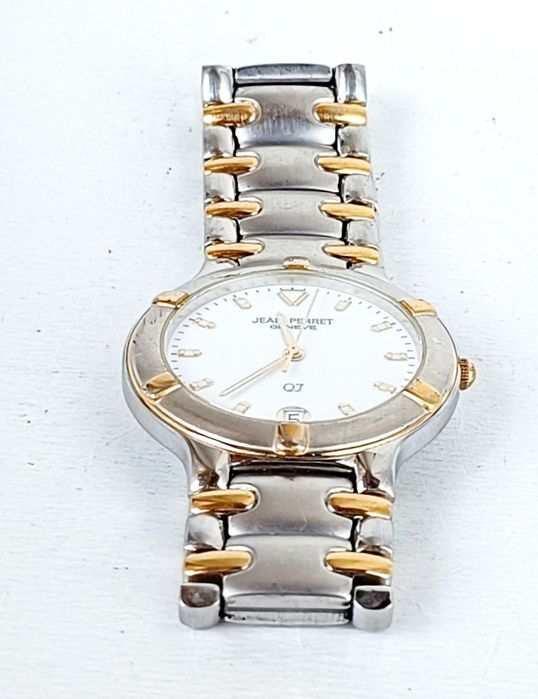 JEAN PERRET QJ GENEVE 3826 -ретро  швейцарски мъжки кварцов часовник
