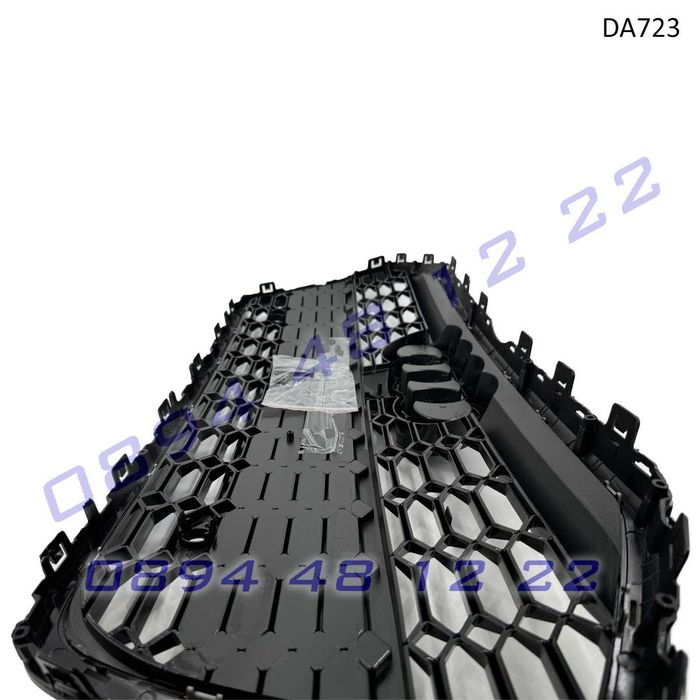 Предна RS решетка Audi A6 C8 19-23 Пчелна пита черна грил броня а6 ауд