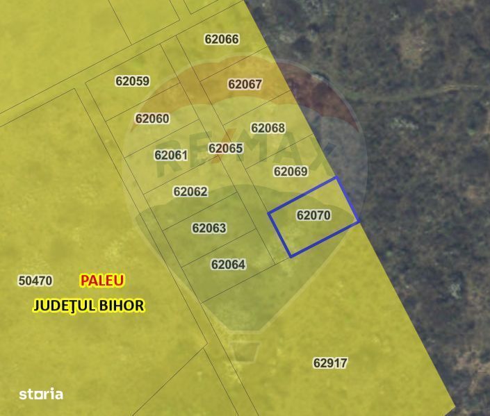De vânzare teren 974 mp, în Paleu
