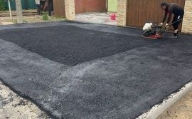 Укладка асфальта