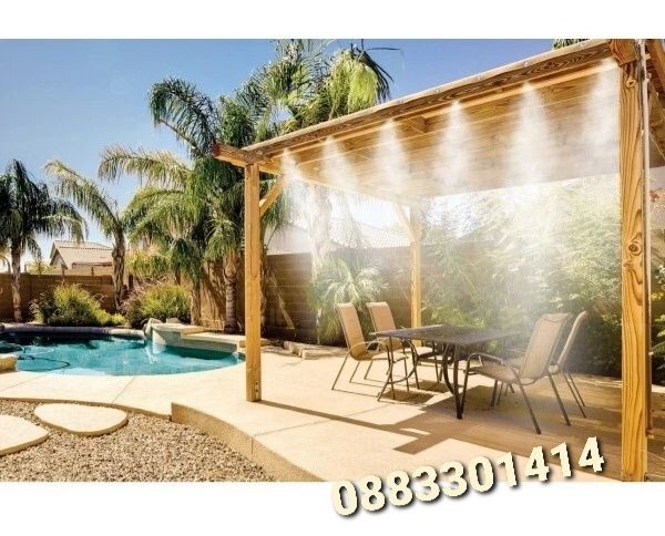 Система за охлаждане с водна мъгла, 10, 15, 20 метра