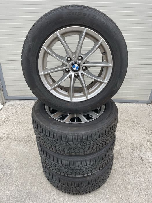 Jante 17 originale bmw x3 , 5x120 , anvelope iarna 225 60 17 dot 2024