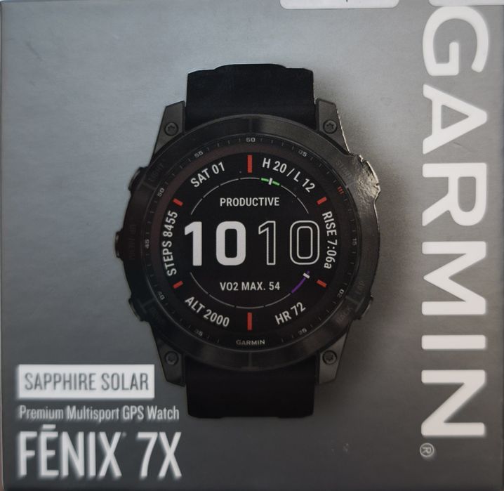 Часовник "Garmin 7X sapphire solar"
