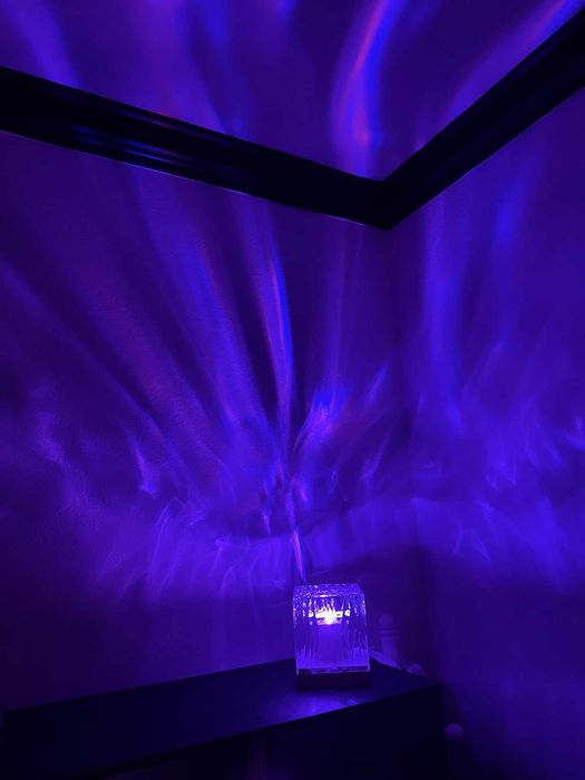 ЛЕД лампа за декорация Северно сияние многоцветна