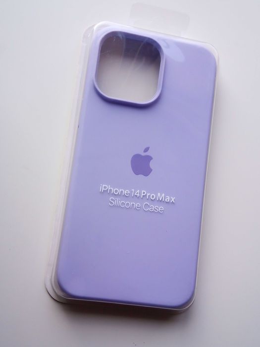 Silicone case (лого) за iPhone 14 Pro Max, 14 Pro, iPhone 14