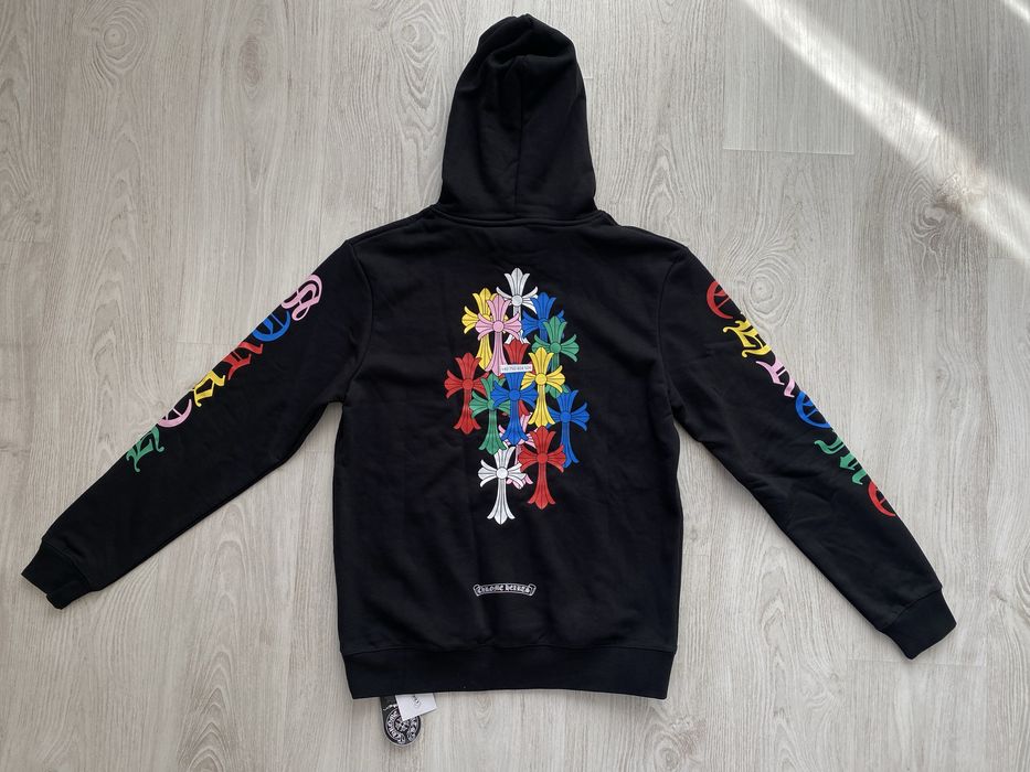 Hanorac Chrome Hearts S Negru - Color