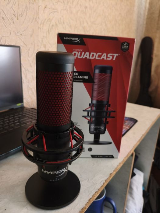 Микрофон Hyperx Quadcast