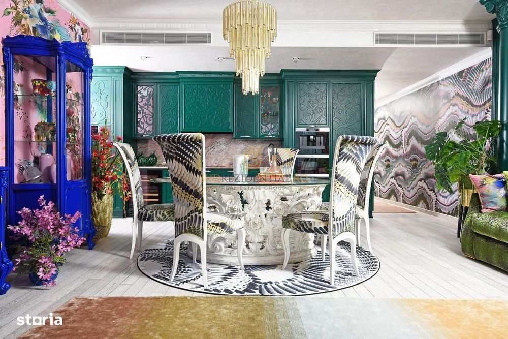 Resedinta de Lux Rococo, 4 camere, Panorama Superba catre Mare
