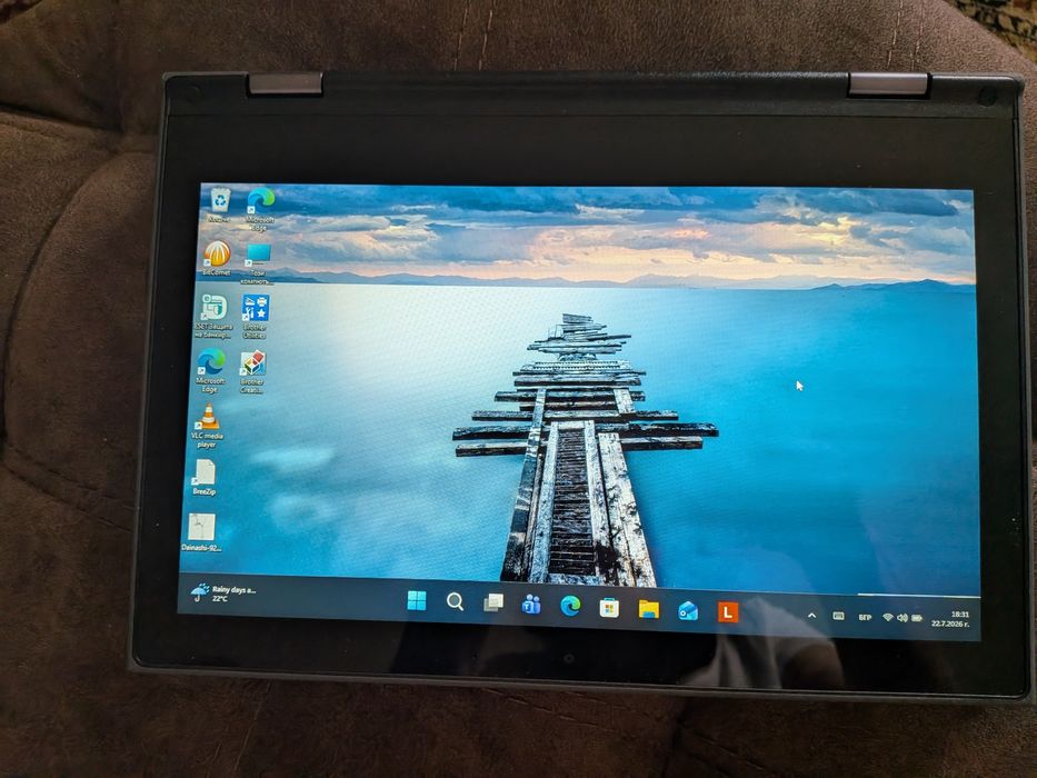 Като нов + Писалка + 128GB Карта! Лаптоп/Таблет Lenovo 300e 2nd Gen