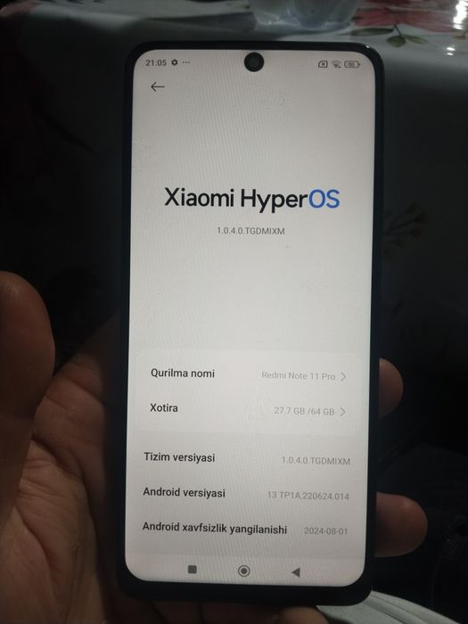 Redmi note 11 pro 4/64 bez korobka