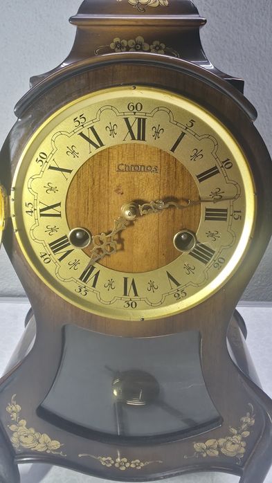 Стар каминен немски часовник Chronos
