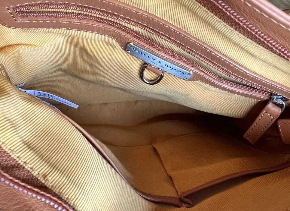 Дамска чанта естествена кожа 2бр