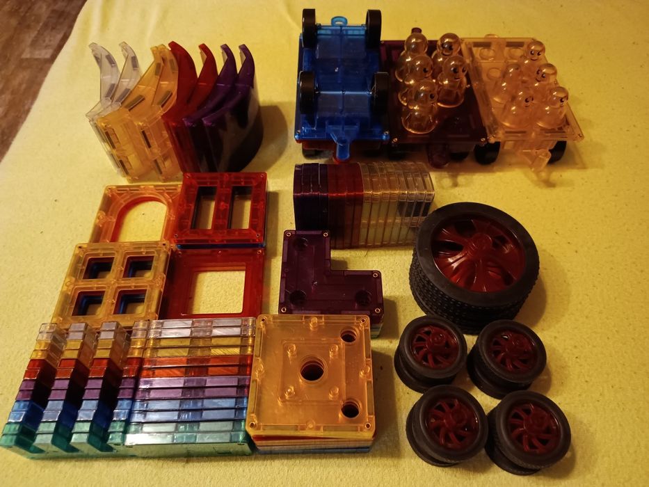 3 x Set construcție magnetic 3D Shape mags