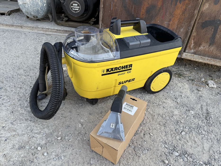 * Karcher Puzzi 100 оригинал Италия с большим 2 крыльчаточным мотором!