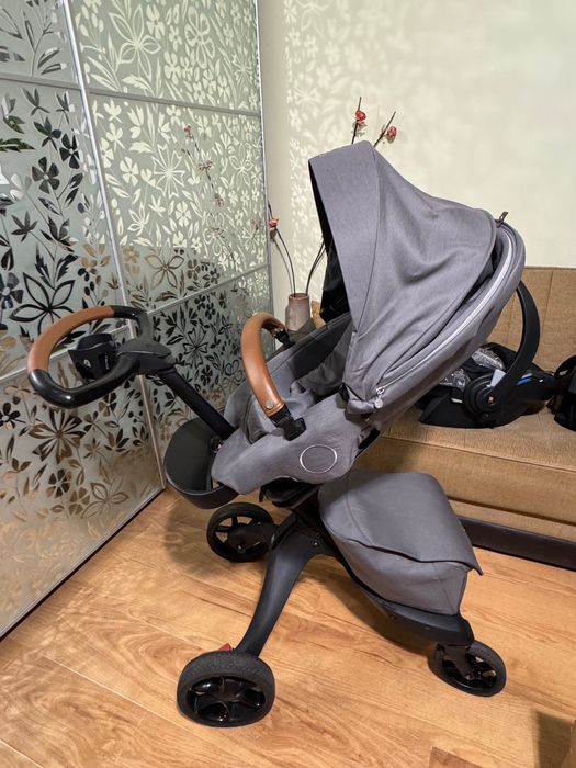 Stokke® Xplory® X пълен комплект  + кош за кола Be safe