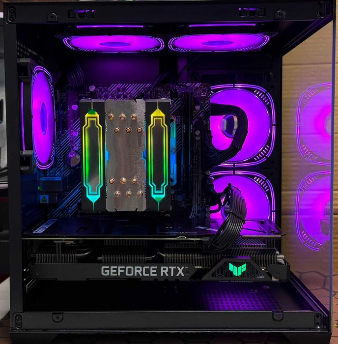 PC Gaming Ryzen 7 5800X RTX 3060Ti Asus TUF 8GB RAM 16GB DDR4 3200 SSD 1TB GEN4 sursa 660w platinum